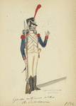 France (Pays Bas). Garde nationale [d'Amsterdam. Soldaat [?]  (1812)