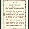 Dorothy Phillips.