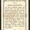 George Hackathorne.