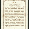 Myrtle Stedman.