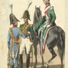 France. Gardes d'honneur à cheval (Groningue, Utrecht, [Lahaye?]). (1812)