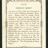 Norman Kerry.
