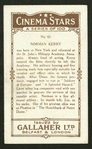 Norman Kerry.