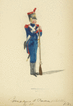Holland (Domin. Française). Compagnie d'[...] d'Artillerie. (1812)