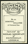 Dorothy Gulliver.