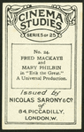 Fred MacKaye & Mary Philbin.
