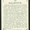 Macarthur.