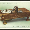 A table alarum clock.