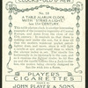 A table alarum clock.