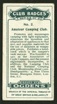 Amateur Camping Club.