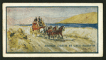 Akaroa coach at Lake Forsyth.