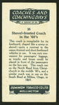 Shovel-fronted coach.