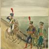 France (Holland). 11-e huzaren - vormeliijk Hollandsch 2-e Compagnie d'élite, ritmeester, trompetter. (1812)