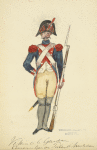 France (Pays Bas). Vétéran de la Garde, Compagnie Garde au Palais d'Amsterdam. (1812)