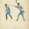 France (Pays Bas). 33 Reg. Infanterie Léger: Voltigeur et Fusilier.  (1812)