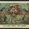 Getting into the game.