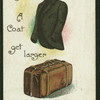 Why does a coat get larger when taken out of a Gladstone bag?