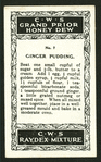 Ginger pudding.