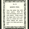Mince pies.