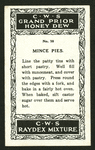 Mince pies.