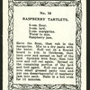 Raspberry tartlets.