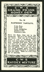 Raspberry tartlets.