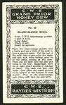 Blanc-mange eggs.