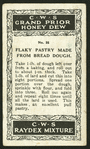 Flaky pastry.