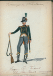 Koningryk der Nederlanden. Jager de Prins Frederik [Konin. Bat. te Heerdt?] (1813)