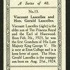 Viscount Lascelles and the Hon. Gerald Lascelles.