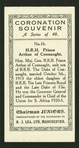 H.R.H. Prince Arthur of Connaught.