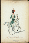 Nederlanden (Domin. Française) Officier de Garde d'Honneur. (1813)