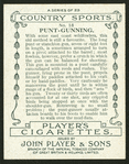 Punt-gunning.
