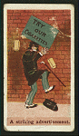 A striking advertisement.