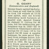 G. Geary.