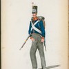 Koningryk der Nederlanden. Soldaat Land Nederlands Infanterie. (1814)