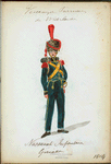 Vereenigde Provincien der Nederlanden. Nassausche Infanterie Grenadier. (1814)