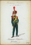 Vereenigde Provincien der Nederlanden. Nassausche Infanterie Grenadier. (1814)