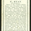F. Ryan (Glamorgan).