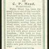 C.P. Mead.
