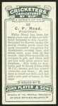 C.P. Mead.