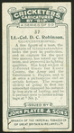 Lt.-Col. D.C. Robinson.