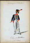 Koningryk der Nederlanden. Koloniaal Infanterie (O. Indie). (1814)