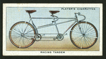 Racing tandem.