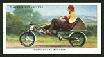 Horizontal bicycle.