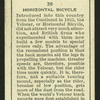 Horizontal bicycle.