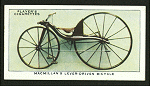 Macmillan's lever-driven bicycle.