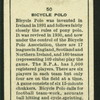Bicycle polo.