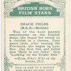 Gracie Fields.