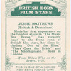 Jessie Matthews.